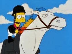 The Simpsons S 11 E 13 Saddlesore Galactica .